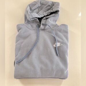 Nike Club Fleece Hoodie | Size S- Color -Ashen (haze-blue/ gray)